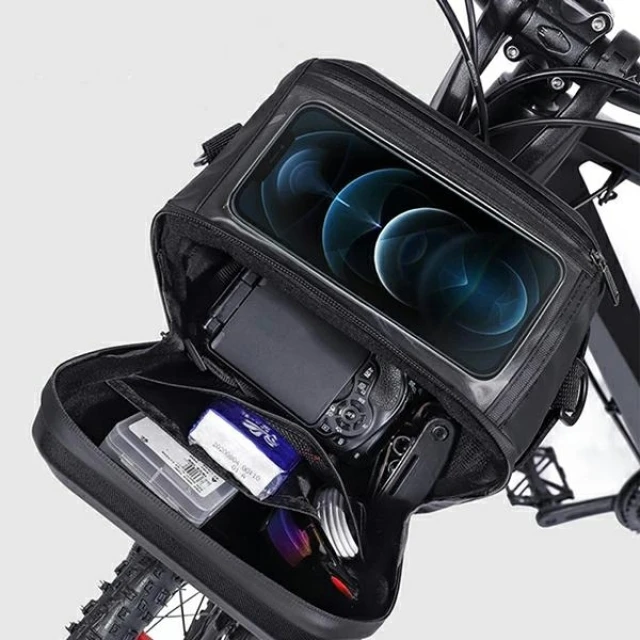 Сумка-тримач для велосипеда WILDMAN GS9 Black (GS9)