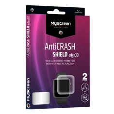 Захисна плівка MyScreenProtector AntiCrash Shield Edge 3D для Apple Watch Ultra 3/2/1 49 mm | Series 11/10 46 mm | Series 9/8/7/6/5/4/SE 45 mm | 44 mm
