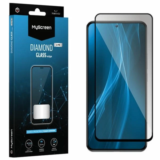 Захисне скло MyScreenProtector Diamond Glass Edge для Xiaomi Redmi A2 Black (MD7664TG DEFG BLACK)