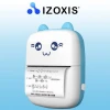 Портативний термопринтер Izoxis Bluetooth + 11 роликів (5904463314641)