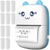 Портативний термопринтер Izoxis Bluetooth + 11 роликів (5904463314641)