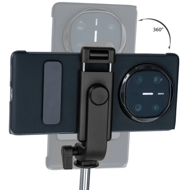 Монопод-тринога зі знімним Izoxis Bluetooth-пультом (5904463314832)