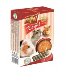 Ласощі Vitapol Menu пластівці з морквою 40 г (5904479010124)