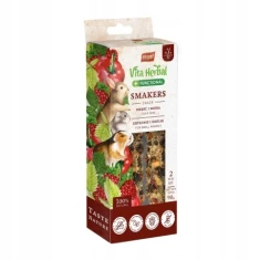 Ласощі для кроликів і гризунів Vitapol Vita Herbal Smakers шерсть і шкіра 2 шт (5904479043535)