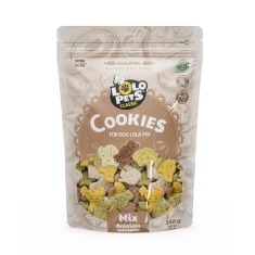 Печиво для собак Lolo Pets Звірятка мікс 350 г (5904479808028)