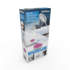 Настільна LED лампа Grundig складана 15см Pink (8711252032290PINK)
