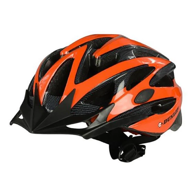 Шлем велосипедный Dunlop MTB L Orange-Black (5904501203272)