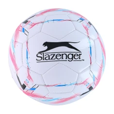 М'яч футбольний Slazenger розмір 5 White Pink (871125201844_03)