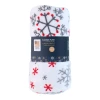 Плед святковий Arti Casa мікрофланель 150x200 см White (8711252568423_WHITE)