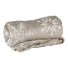 Плед святковий Arti Casa мікрофланель 150x200 см Beige (8711252568423_BEIGE)