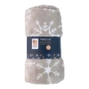 Плед святковий Arti Casa мікрофланель 150x200 см Beige (8711252568423_BEIGE)