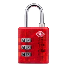 Замок для валізи Dunlop TSA Red (8711252102795_RED)