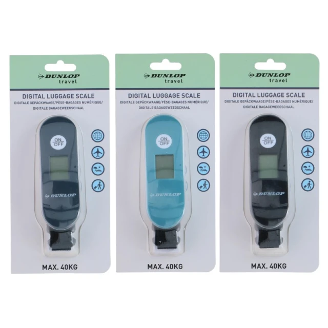 Ваги багажні цифрові Dunlop до 40 кг Turquoise (8711252572925)