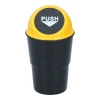 Контейнер для сміття Dunlop автомобільний 400 мл 10x17 см Yellow (5904501204590)