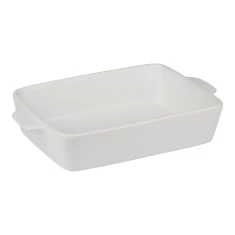 Посуд для запікання Alpina керамічний прямокутний 28x18x6 см White (8711252586168_WHITE)
