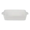 Посуд для запікання Alpina керамічний прямокутний 28x18x6 см White (8711252586168_WHITE)