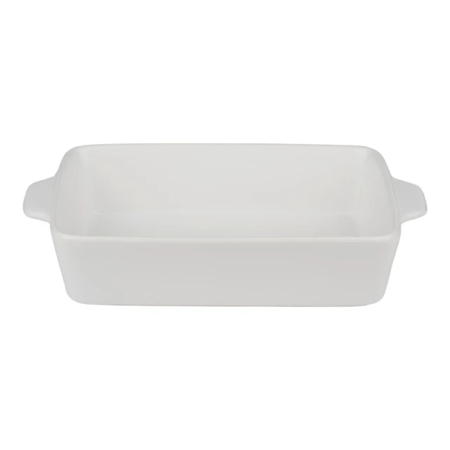 Посуд для запікання Alpina керамічний прямокутний 28x18x6 см White (8711252586168_WHITE)