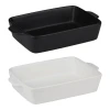 Посуд для запікання Alpina керамічний прямокутний 28x18x6 см White (8711252586168_WHITE)
