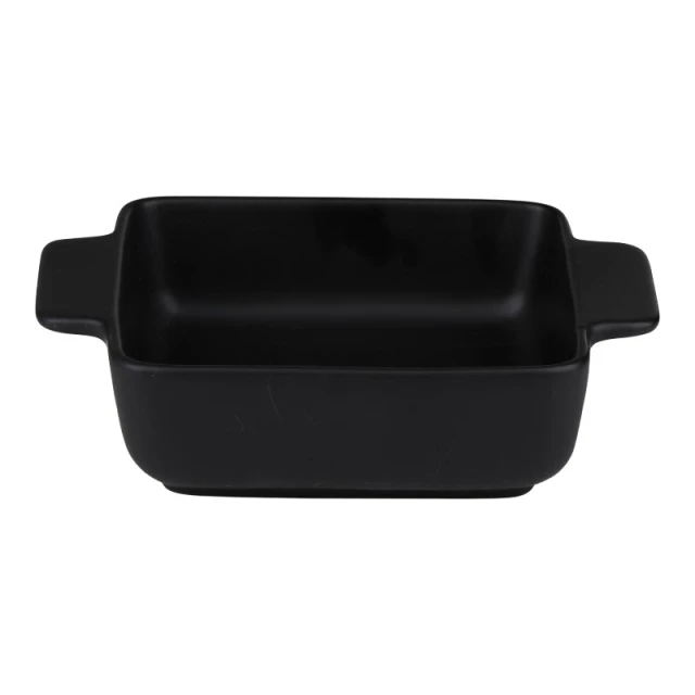 Посудина для запіканки керамічна Alpina 21x15,8x5,8 см Black (8711252586120)