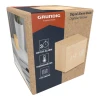 Цифровий будильник Grundig LED з термометром і календарем Light Brown (8711252336756_LBROWN)