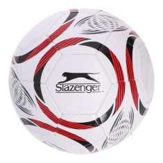 М'яч футбольний Slazenger тренувальний 32 панелі р.5 White/Red (5904501204910)
