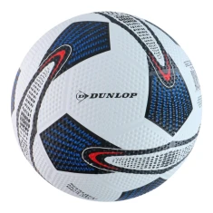 М'яч футбольний тренувальний Dunlop Street розмір 5 White/Blue (5904501204941)
