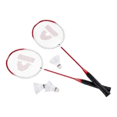 Набір для бадмінтону Donnay 6 елементів Red (8711252413945)