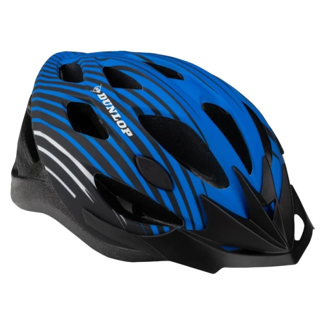 Шолом велосипедний Dunlop MTB M 55-58 см Blue-Black (871125224002BLUE)