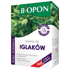 Добриво для хвойних рослин тривалої дії BIOPON 1 кг (5904517009530)