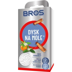 Диск від молі з ароматом квітки апельсина Bros 1 шт (5904517084988)