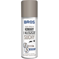 Сухий спрей від комарів і кліщів Bros 90 мл (5904517164017)