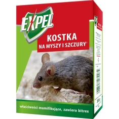 Родентицид Bros Expel брикети для мишей і щурів 300 г (5904517289284)