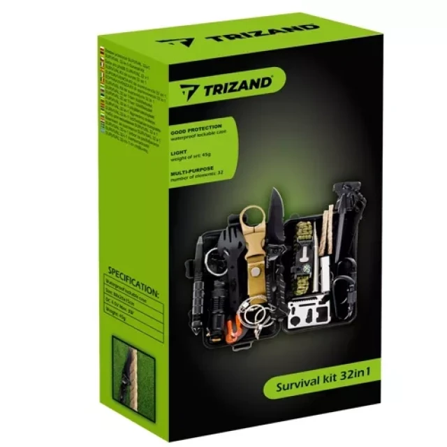 Набір для виживання Trizand Survival 32 в 1 (5904576552367)