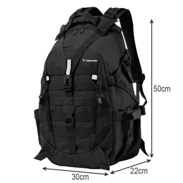 Рюкзак тактичний Trizand XL Black (5904576552435)