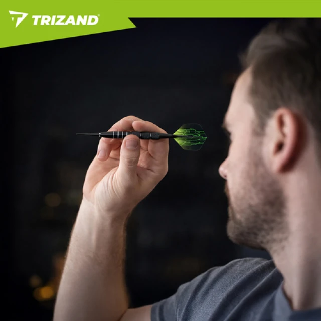 Набір дротиків для дартсу Trizand 12 шт + аксесуари (5904576552671)