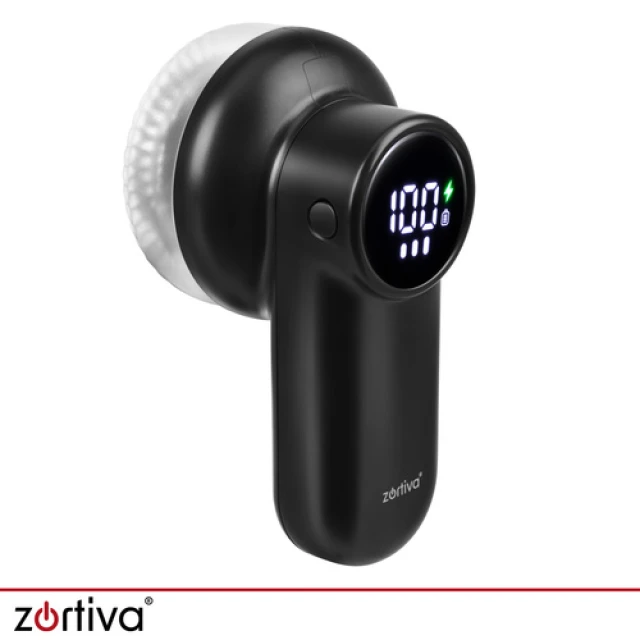 Машинка для видалення катишків бездротова Zortiva 6 лез Black (5904576554002)