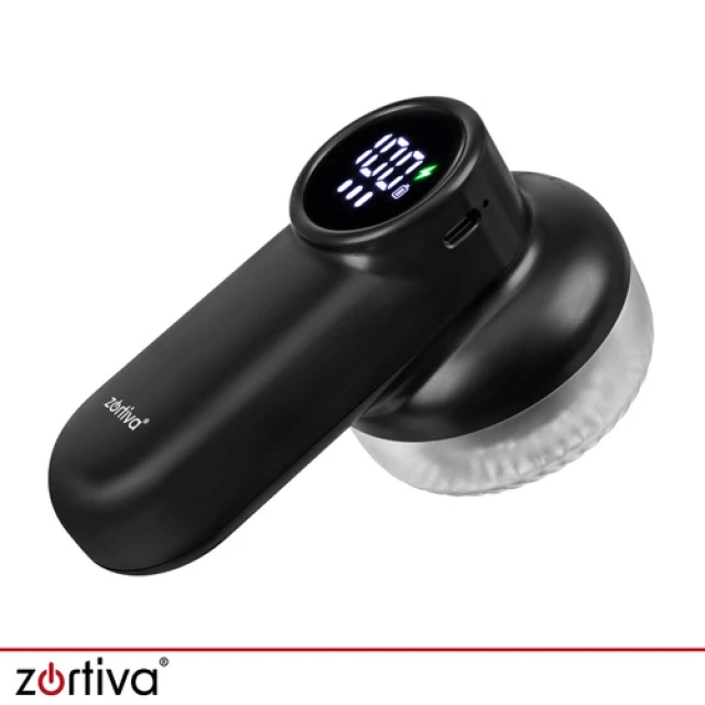 Машинка для видалення катишків бездротова Zortiva 6 лез Black (5904576554002)