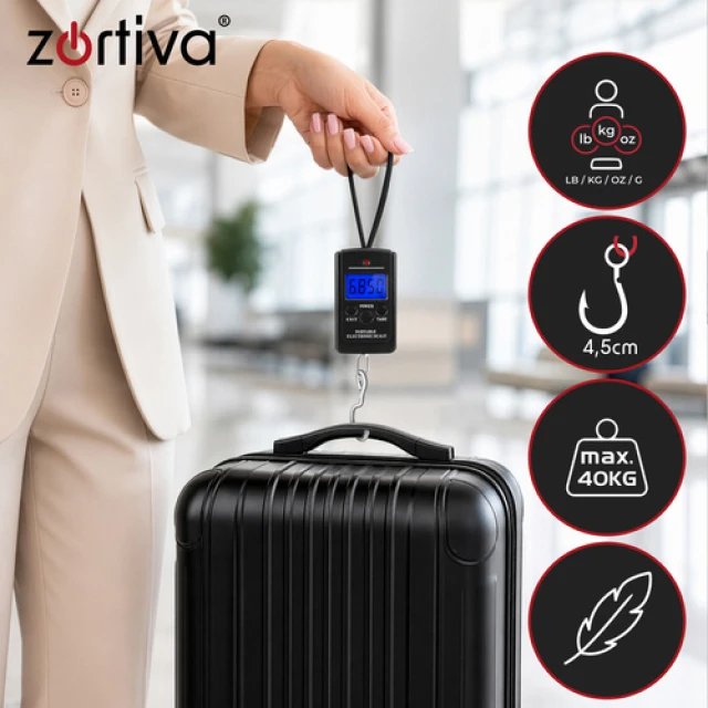 Ваги багажні Zortiva 40 кг (5904576554057)