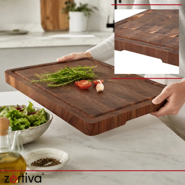 Дошка кухонна акація Zortiva 43x33 см (5904576554101)