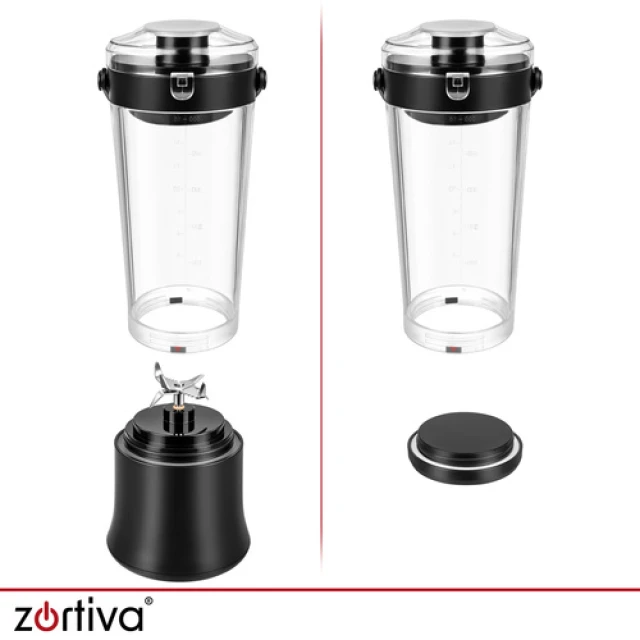 Портативный блендер беспроводной Zortiva 600 мл 150 Вт USB-C (5904576554118)