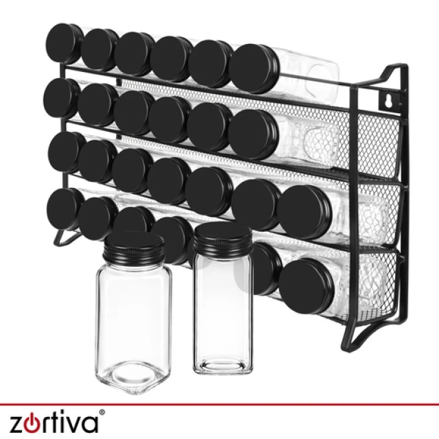 Органайзер для спецій Zortiva 28 баночок (5904576554125)
