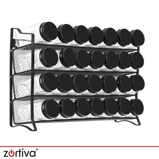 Органайзер для спецій Zortiva 28 баночок (5904576554125)