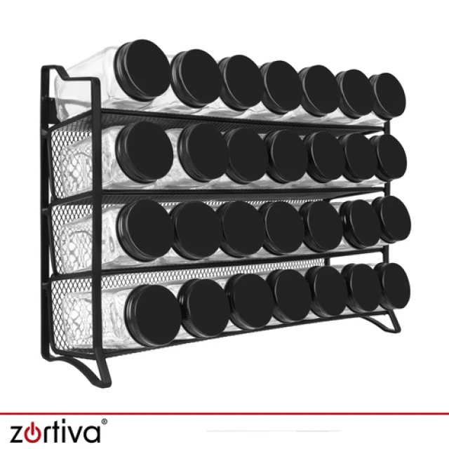 Органайзер для спецій Zortiva 28 баночок (5904576554125)