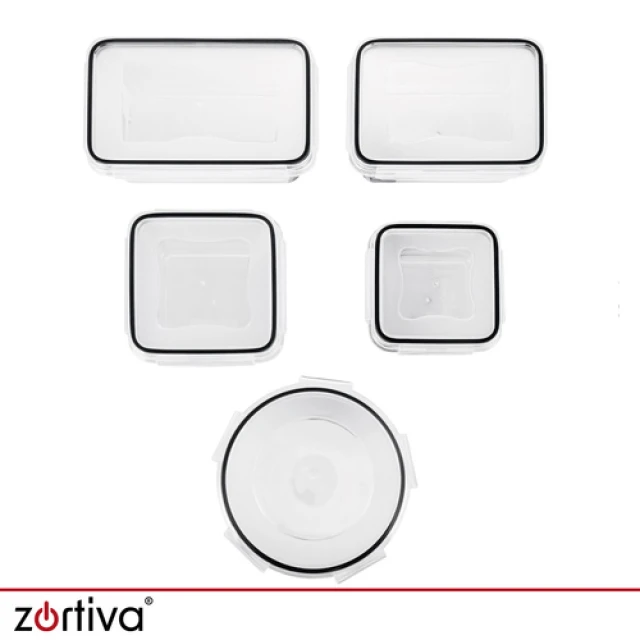 Набір контейнерів для їжі Zortiva 12 шт (5904576554156)