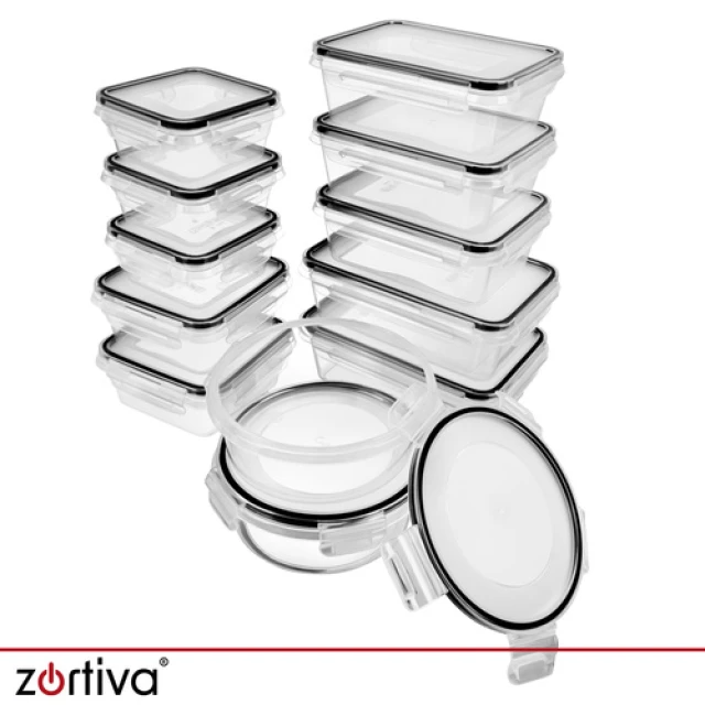 Набір контейнерів для їжі Zortiva 12 шт (5904576554156)