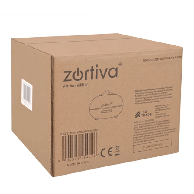 Зволожувач повітря Zortiva 400 мл (5904576554224)