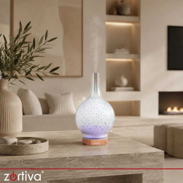 Аромадифузор-зволожувач Zortiva 200 мл 3D RGB (5904576554262)