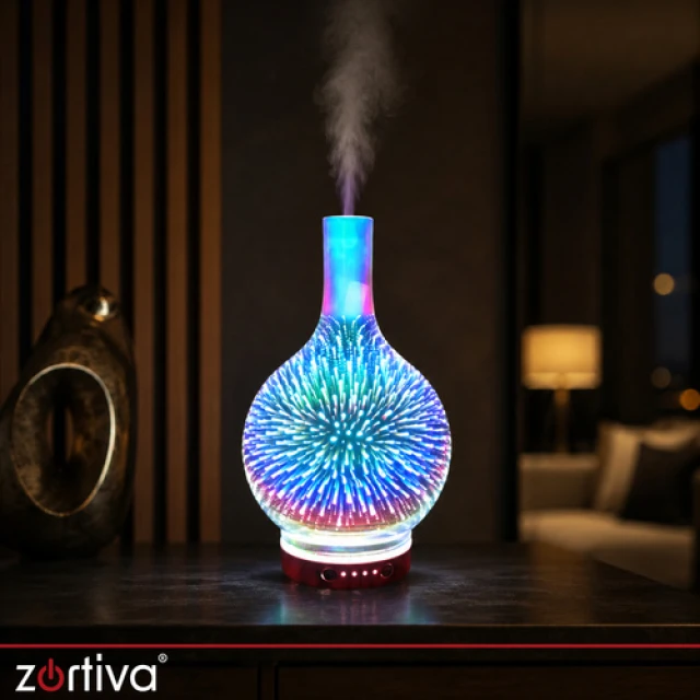 Аромадифузор-зволожувач Zortiva 200 мл 3D RGB (5904576554262)