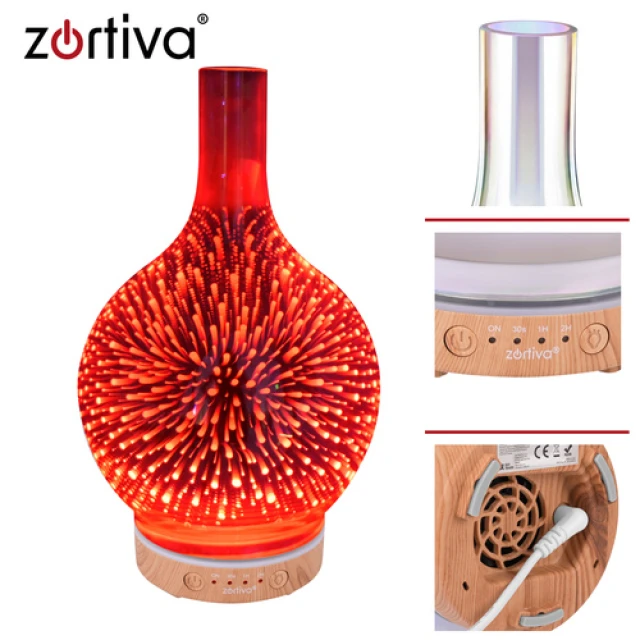 Аромадифузор-зволожувач Zortiva 200 мл 3D RGB (5904576554262)