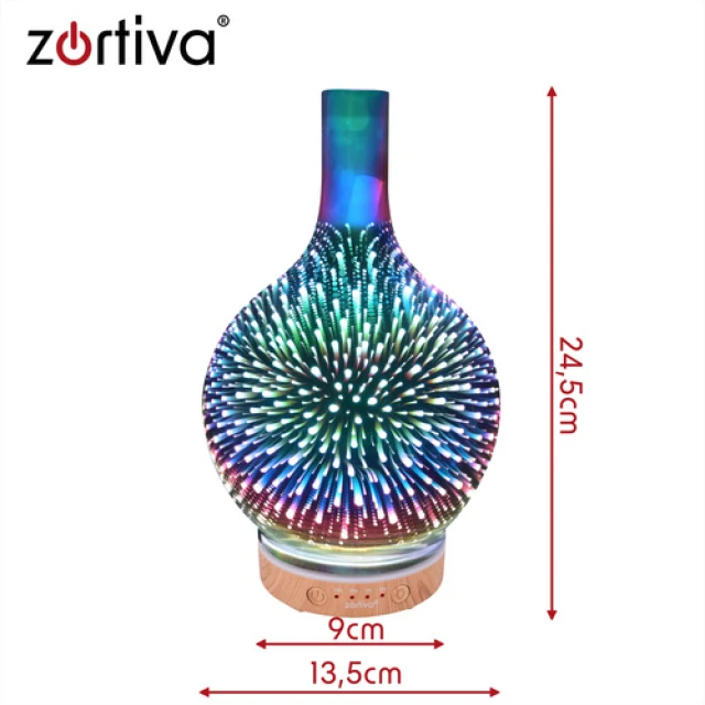 Аромадифузор-зволожувач Zortiva 200 мл 3D RGB (5904576554262)